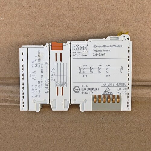 WAGO 750404000003 FREQUENCY COUNTER 750404000003