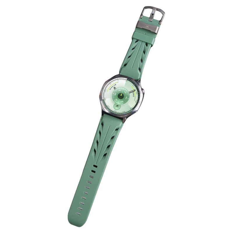 适用华为gt7手表带gt6pro钛合金扣康赛橡胶腕表带男watch5运动GT5智能GT3硅胶watch4pro高级buds2夏runner2