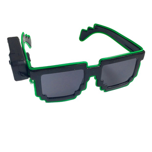 发光眼镜酒吧蹦迪发光墨镜炫酷摆摊小商品网红拍照过年玩具大学生