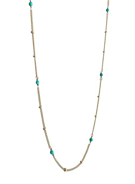 设计原创绿松石简约款项链