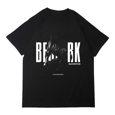 短袖宽松纯棉青少年烙印勇士