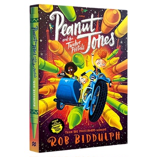 花生琼斯英文Peanut.Jones 全3册 女版哈利波特 激发想象力创造力畅销儿童文学小学生课外阅读漫画故事书正版