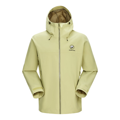 骆驼熊猫冲锋衣女新款2026春夏户外防风徒步登山服好看情侣外套男