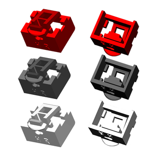 恒瑞斯通网口安全锁可拆卸rj45防尘塞封口锁网口封堵器网线接口锁