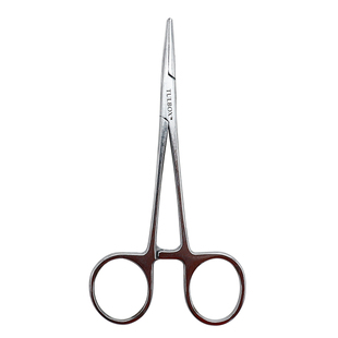 宠物狗狗猫店用拔毛钳止血钳子夹拔耳毛直弯头不锈钢12-14-16cm