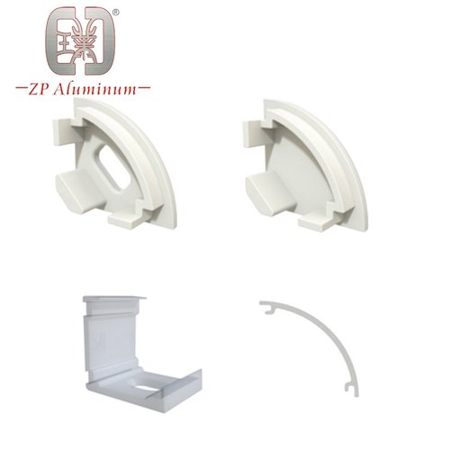 多规格嵌入式U形铝型材线条灯灯槽供应流水线LED灯壳阳极氧化合金