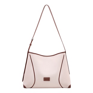 omto燕麦软hobo包包女新款棕色托特包松弛感极简通勤斜挎单肩包女