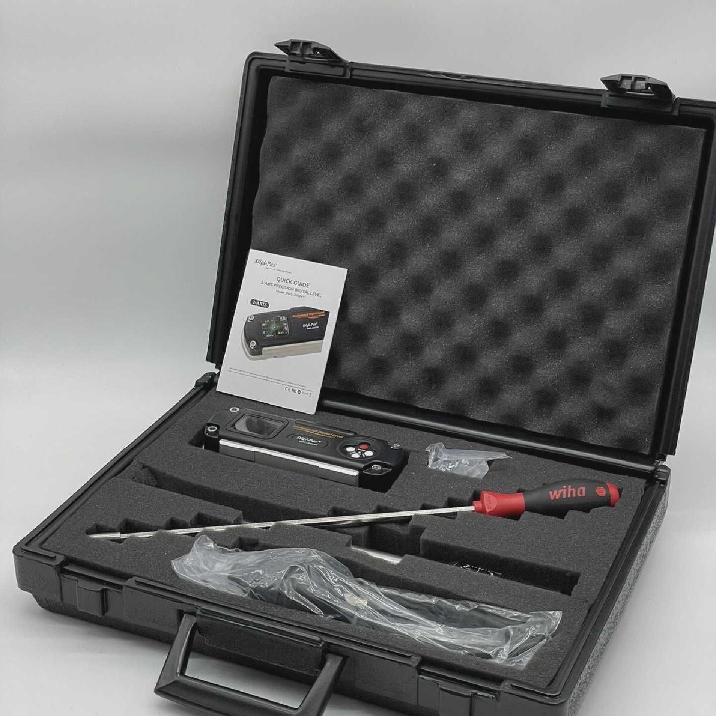 DigiPas DWL2000XY professionelle digitale Wasserwaage - 实物图