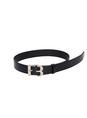 BONBOM复古简约“B”扣皮带