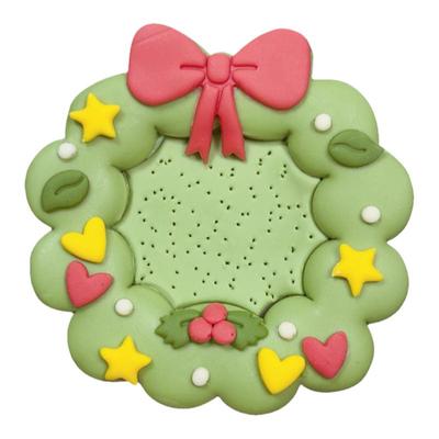 Loveme老师圣诞花环披萨馒头模具