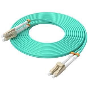 山泽LC-LC多模万兆光纤跳线多模双芯OM3 0M4万兆多模光纤跳线光缆跳线机房交换机服务器成品跳线光纤工程电信