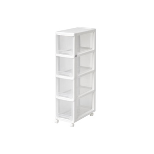 Tenma天马夹缝收纳柜可移动抽屉柜窄柜厨房卫生间