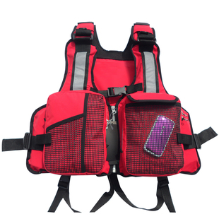 专业大人救生衣多口袋叽钓大浮力钓鱼服船用海钓浮潜路亚便携背心