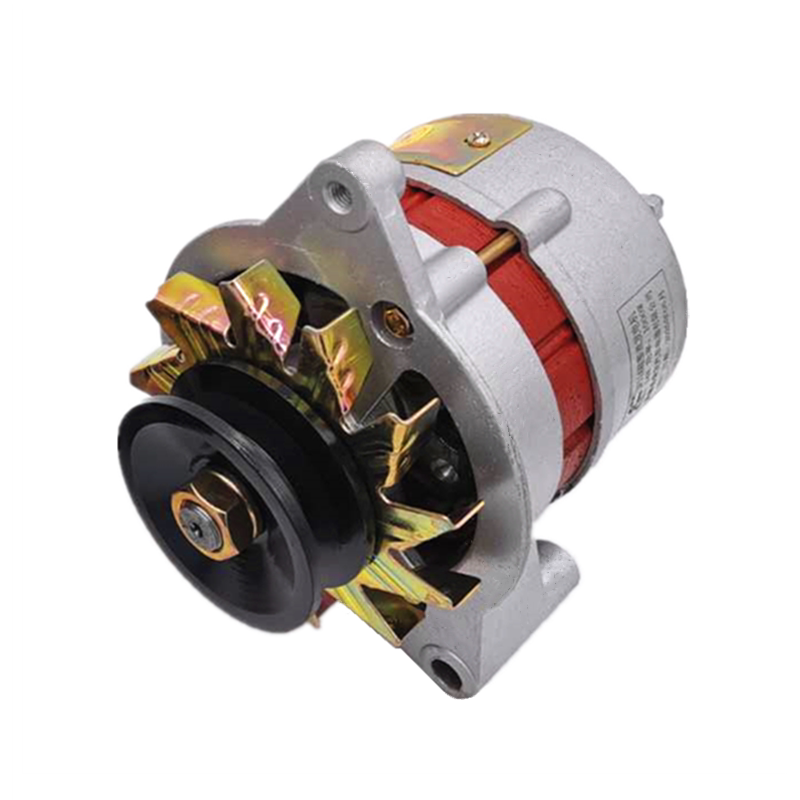 铜线农用车三轮车四轮拖拉机叉车铲车12V24V硅整流发电机JF11 12A