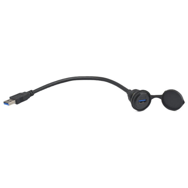 M22圆形USB3.0带延长线数据模块