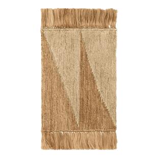 25年新品丹麦Fermliving Studie Mat黄麻地垫手工编织天然材质