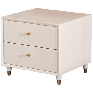 顾家家居儿童床头柜男孩卧室实木抽屉式置物柜收纳储物柜DS3124