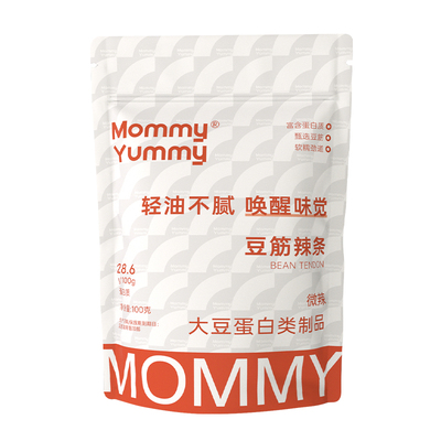 豆筋辣条孕妇零食无添加健康解馋
