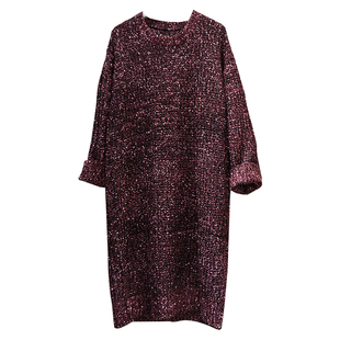 清货女装外套秋冬新款韩版开衫宽松bling亮晶晶毛衣针织衫上衣潮