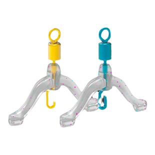 新型快挂子线分叉器快速防缠绕硅胶子连接器钓鱼钩双钩分线器用品