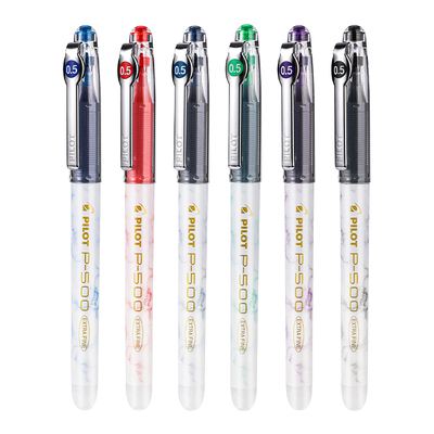 PILOT百乐笔P500中性笔新品金标