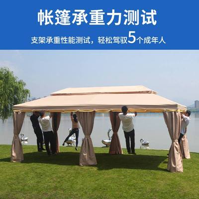 罗马帐篷遮阳防雨茅草棚凉亭专用稻草餐饮亭农家乐大排档大排档