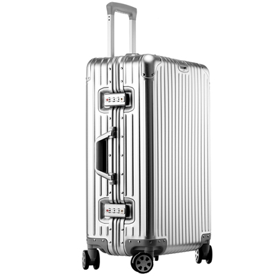 坚硬铝镁合金USI-IOW金属行李箱