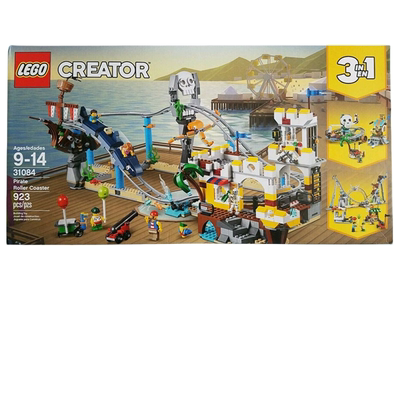 过山车乐高积木拼装男孩玩具礼物