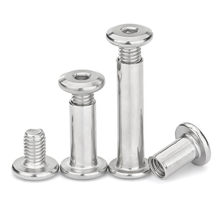 304不锈钢倒边内六角对敲对锁螺丝夹板子母螺丝子母铆钉螺丝M3-M8