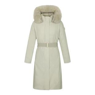 NEPA耐葩2023秋冬百搭户外女士长款GTX防风透湿鹅绒羽绒服7J82075