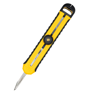 日本OLFA锯子户外迷你手工小型刀锯二合一石膏板开孔锯模型小工具