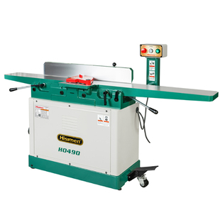 信民8寸拉杆式平刨机H0490直刀螺旋刀 木工电刨刨床刨木机 平压刨