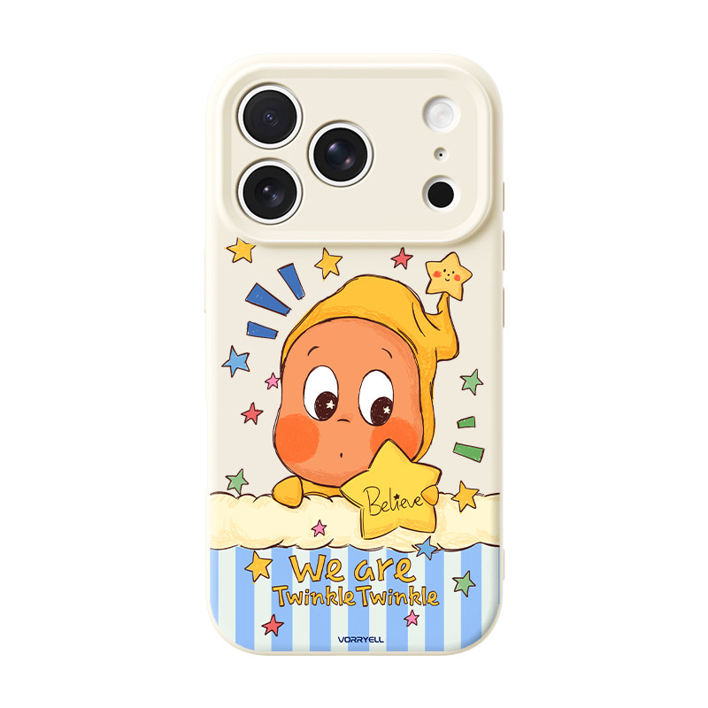 星星人适用苹果17promax手机壳新款iPhone16磁吸15pm硅胶17pro高级感小众ip16全包防摔14por卡