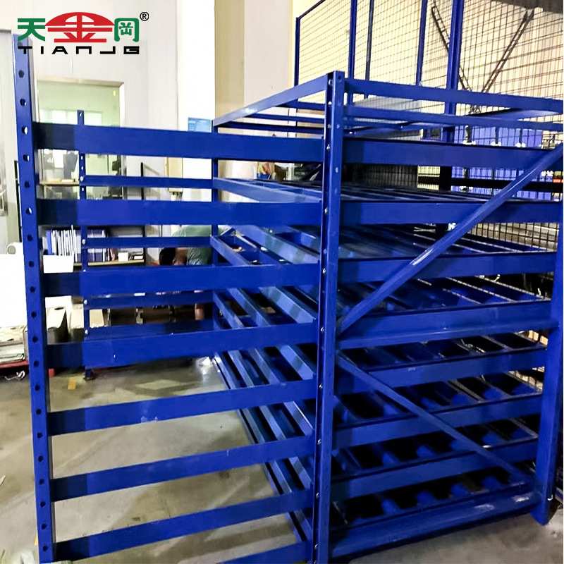 立式板材货架 抽拉式板材货架折叠式模具货架 重型抽屉式板材货架