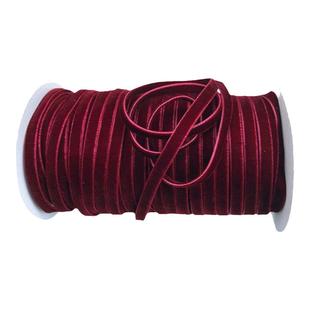 6mm细双面丝绒带天鹅绒面缎带锁骨项链颈带choker高跟鞋绑带肩带