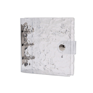 水晶卡册一宫格ins水波纹透明3寸拍立得明星专辑贴纸小卡收纳相册