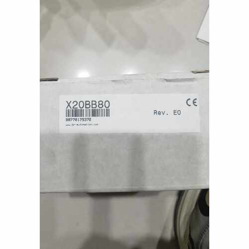 议价贝加莱X20BB80模块底座全新未使用型号1043830维修