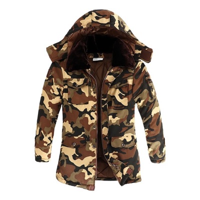 冬季冷库迷彩劳保宽松工作服棉衣