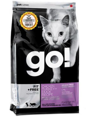 加拿大进口猫粮无谷GO!全阶段