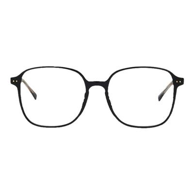 黑色中性显脸小大框新款板材眼镜
