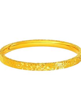 爆闪碎碎冰金包银手镯送女友礼物