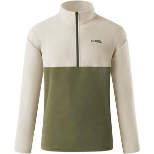 骆驼户外抓绒衣男装2025秋冬款摇粒绒休闲上衣冲锋衣内胆运动外套