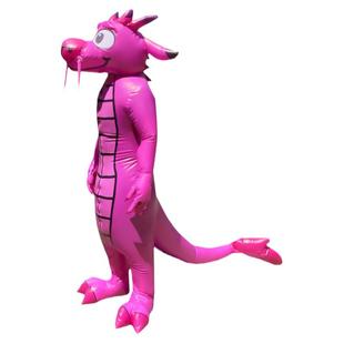 木须龙充气服装卡通龙扮演服装cosplay兽装万圣节派对人偶服装