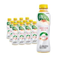 可口可乐阳光无糖白桃乌龙茶500ml*12瓶