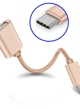 OTG转接线适用于华为小米VivoOppo手机硬盘MP3转接头U盘转换器编
