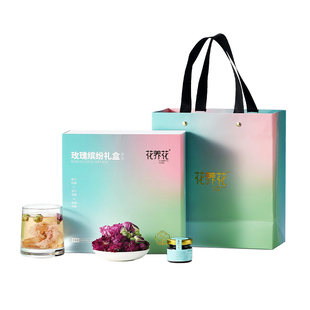 花养花冻干玫瑰鲜花茶平阴重瓣玫瑰花茶玫瑰花茶礼盒伴手礼物礼品