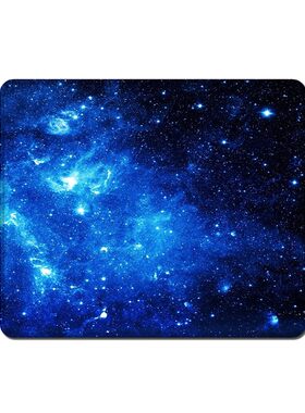 宇宙加厚浩瀚太空星云锁边鼠标垫