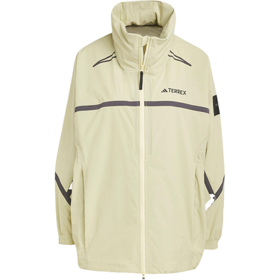 Adidas/阿迪达斯官方正品新款女士连帽户外徒步运动冲锋衣JD5832
