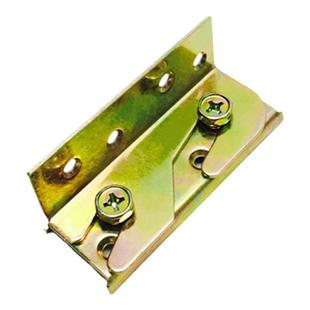 加厚实木床固定配件床挂钩角码床铰链螺丝床扣家具连接件五金卡扣