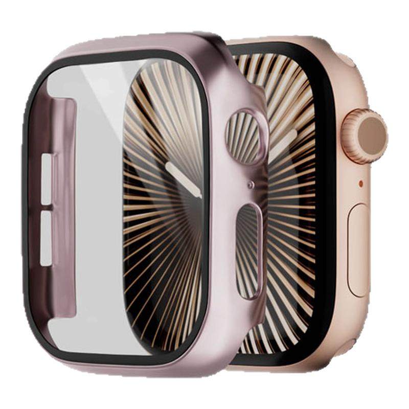 适用appleWatch S11苹果新款手表表壳iwatchS10壳膜一体曲面屏s8保护壳s7半包s9覆盖ultra防爆